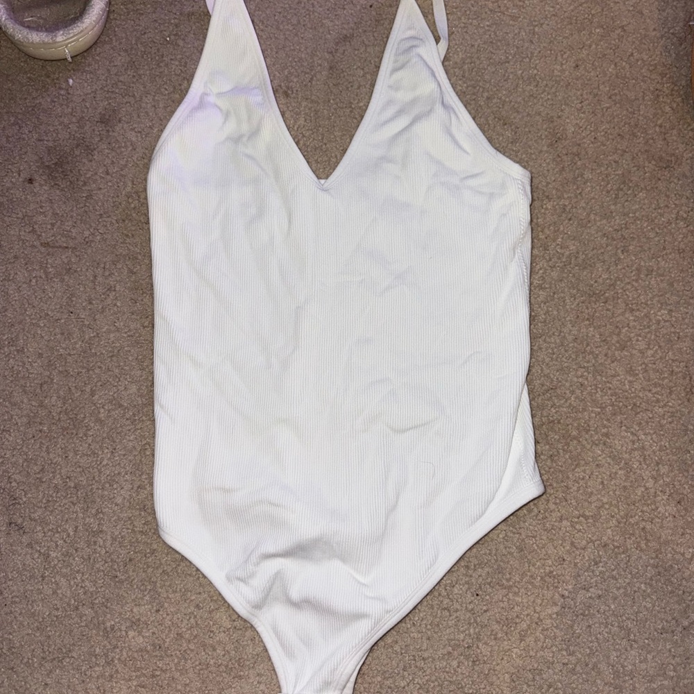 White One Piece Bodysuit